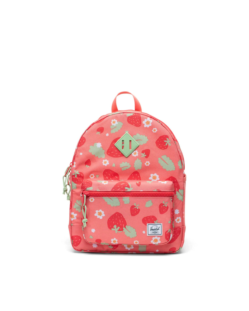 Herschel Heritage Backpack | Youth - 20L-Shell Pink Sweet Strawberries