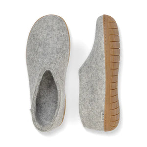 Shoe Slipper Rubber Sole - Grey