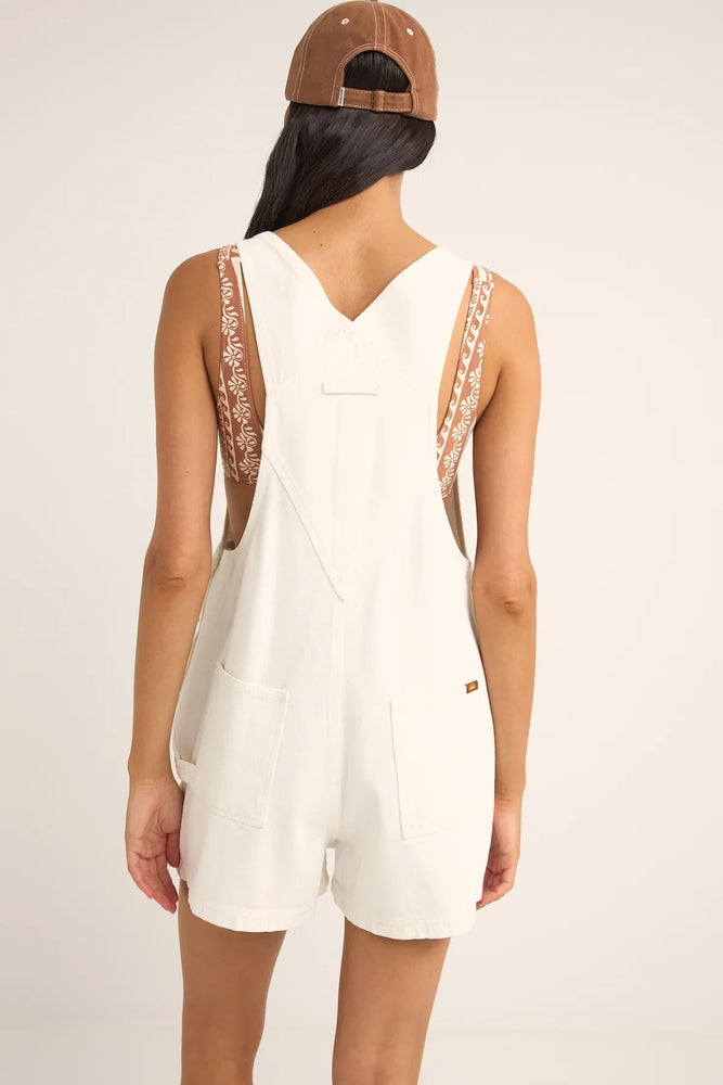 Tides Short Overall- White