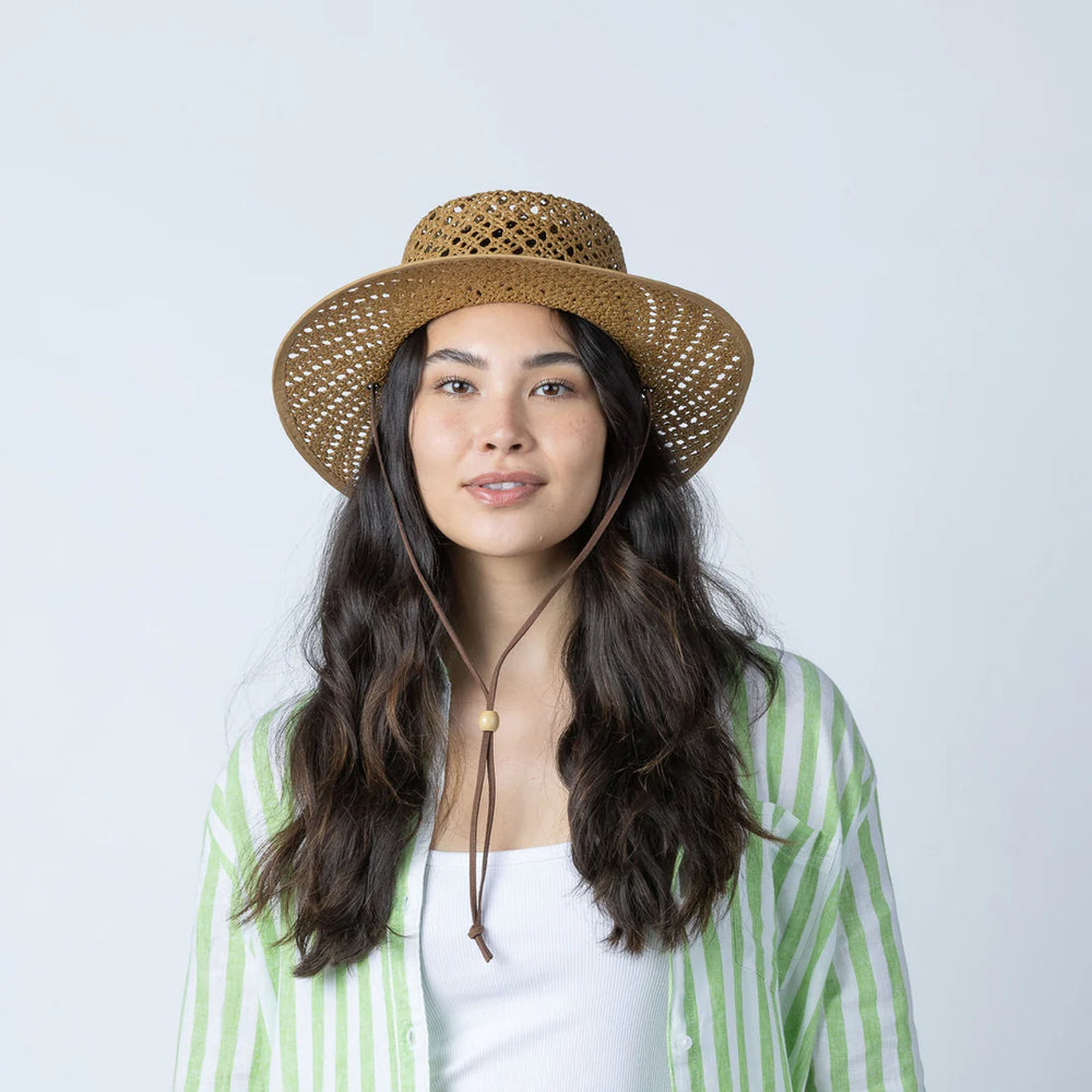 
            
                Load image into Gallery viewer, Sunlee Sun Hat- Brown
            
        