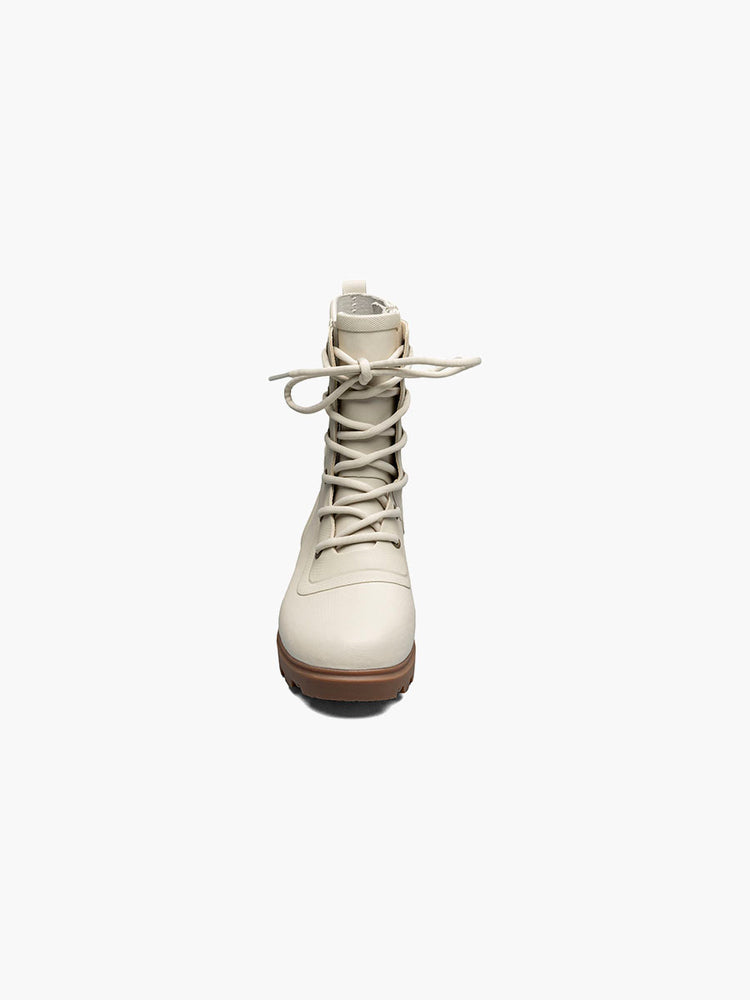 Women's Holly Lace Up Rain Boot - Oatmeal