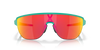 Corridor | Prizm Ruby Lenses,  Matte Celeste Frame 0009248