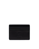 Charlie Cardholder Wallet - Black Leather