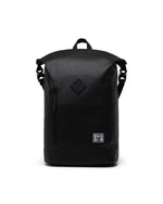 Roll Top Backpack Weather Resistant | Black