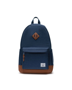 Pop Quiz Backpack- Navy/Tan