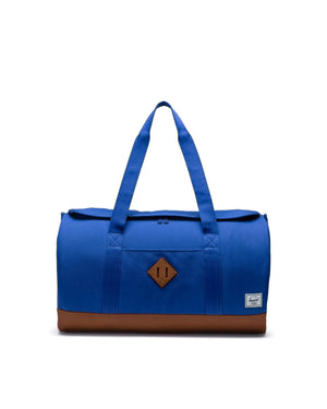 Heritage Duffle - Royal Blue/Saddle Brown