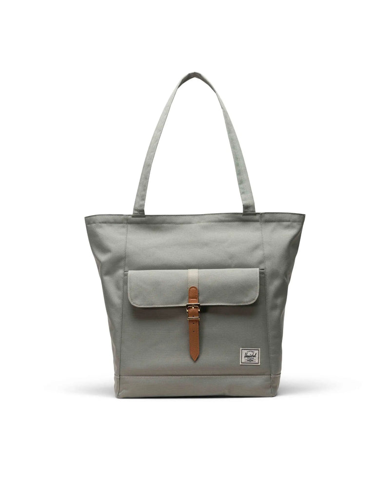 Herschel Retreat Tote - Seagrass/White stitch