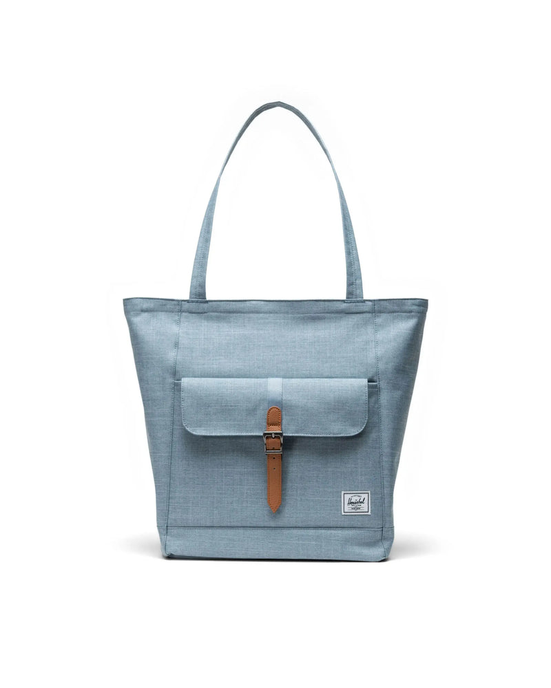 Herschel Retreat™ Tote - 20L | Ashley Blue Crosshatch