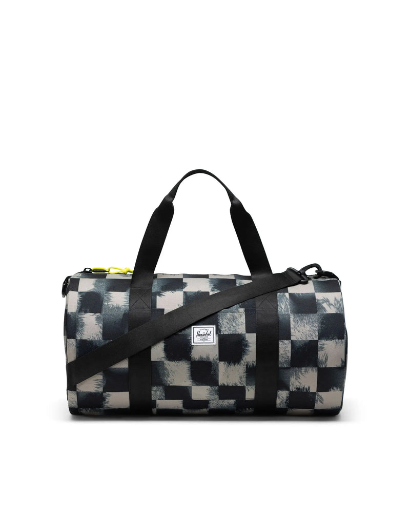 Classic Duffle | Little Herschel - Black Stencil Checker