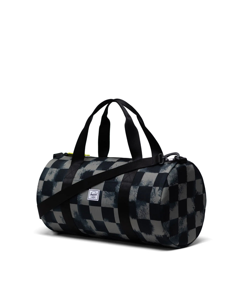 Classic Duffle | Little Herschel - Black Stencil Checker