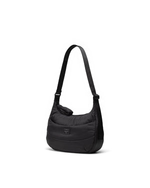 Yara Quilted Shoulder Bag - Black