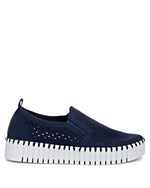 Tulip Platform Loafer - Dark Indigo
