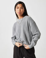Mikala jumper - light grey melange