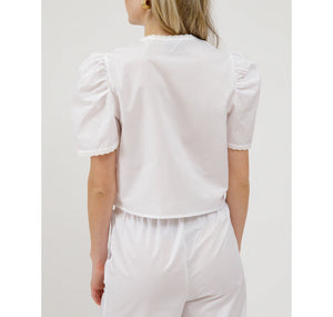 Poplin Tie up Top