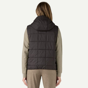 W's Light Gust Hooded Vest - Black