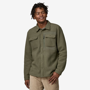 Men's Synchilla® Fleece Shirt Jacket - Basin Green