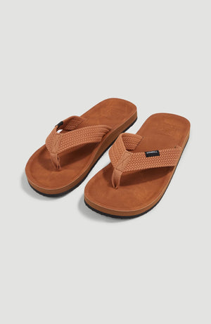 Chad Logo Sandals - Toasted Coconut