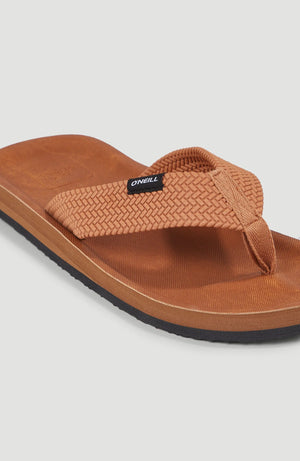 Chad Logo Sandals - Toasted Coconut