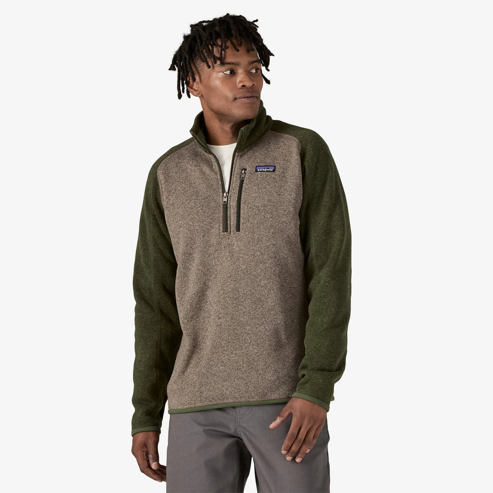 Men's Better Sweater® 1/4-Zip Fleece - Seabird Grey