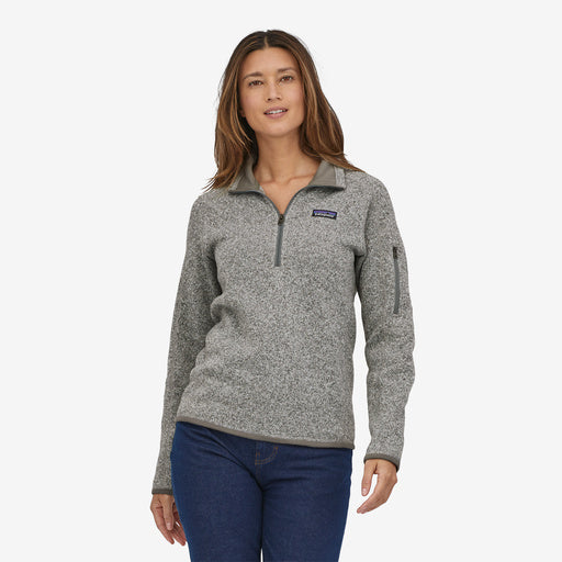 Women's Better Sweater® 1/4-Zip Fleece - Birch White
