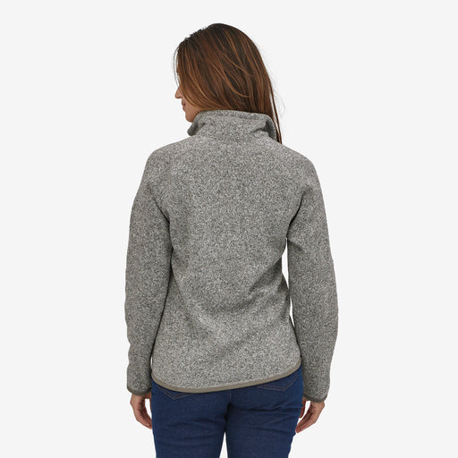 W's Better Sweater 1/4 Zip Fleece - Birch White
