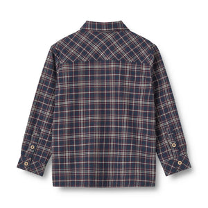 Oscar Shirt - Navy Check