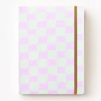 Pink Checker Journal