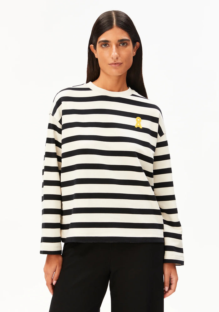 ICONIC Å FRANKAA BOLD Sweatshirt - Undyed/Black