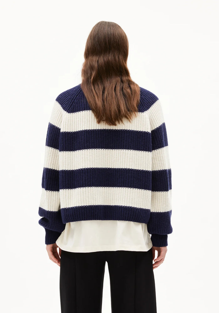 KAAGI STRIPES Knit - Tinted Navy