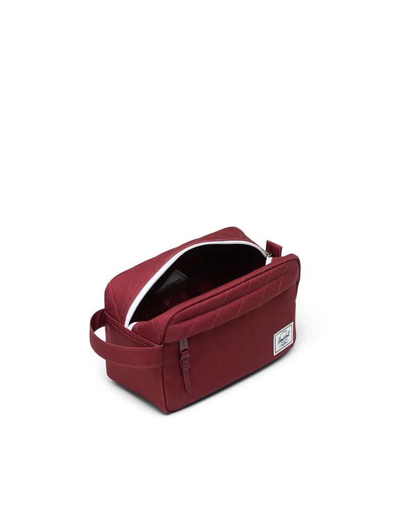 Chapter Travel Kit - Oxblood Red Quilted