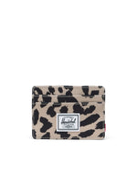 Charlie Cardholder Wallet- Leopard wave