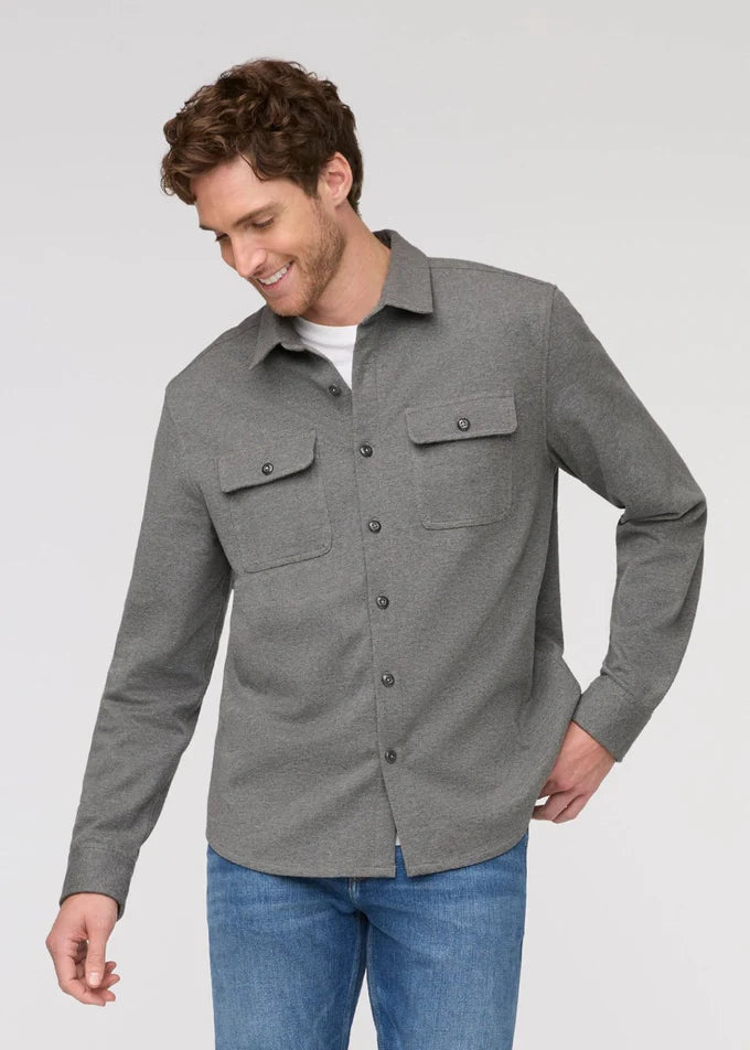 Performance Flannel Button Down