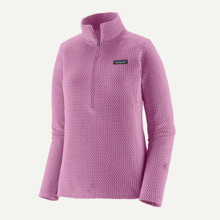 Women's R1® Air Fleece Zip-Neck - Brisk Purple