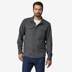 M's Fjord Flannel Shirt - Whole Weave: Forge Grey