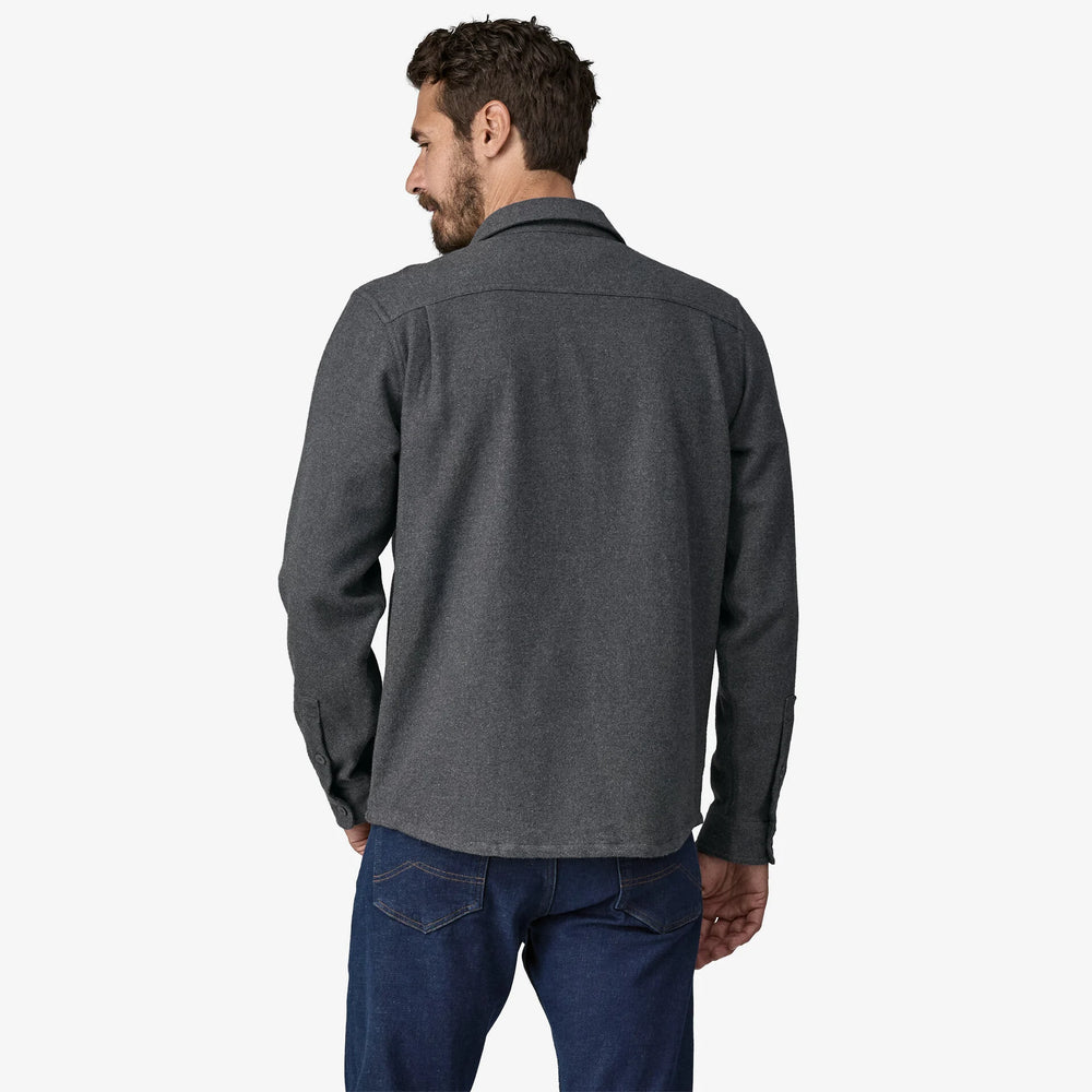 M's Fjord Flannel Shirt - Whole Weave: Forge Grey