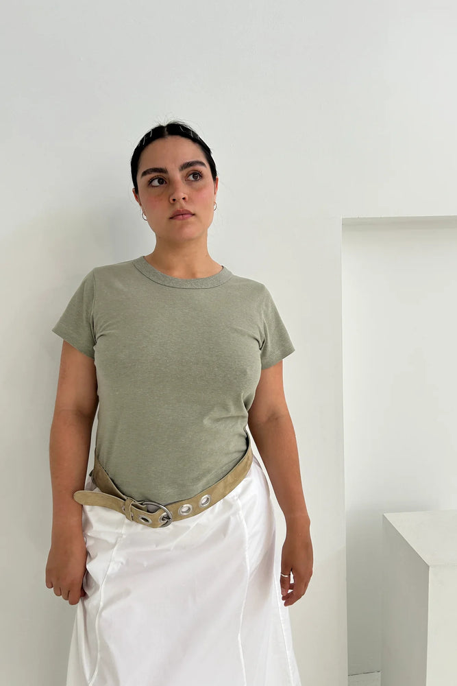 HEMP MINI TEE | SAGE