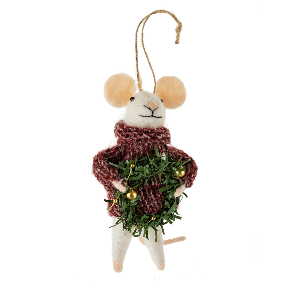 Jolly Julian Mouse Ornament