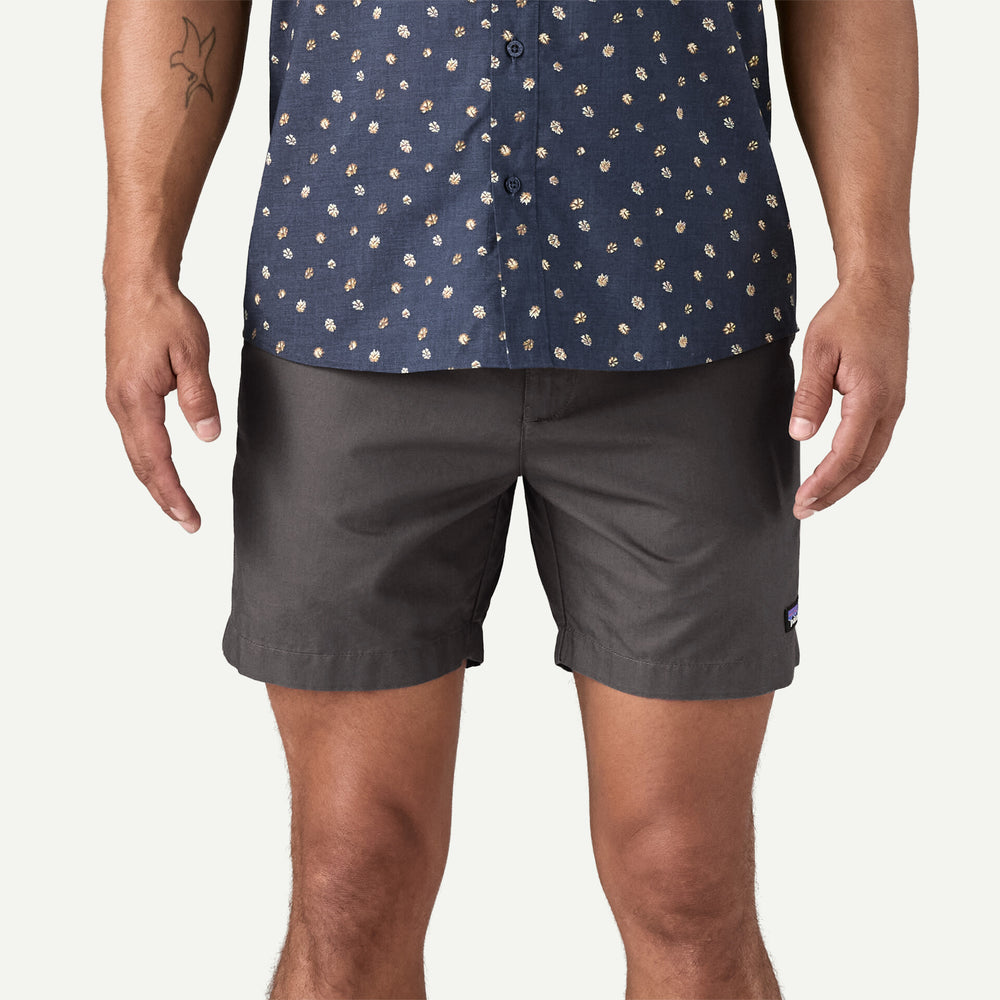 Men's Lightweight All-Wear Hemp Shorts (6") - Forge Grey