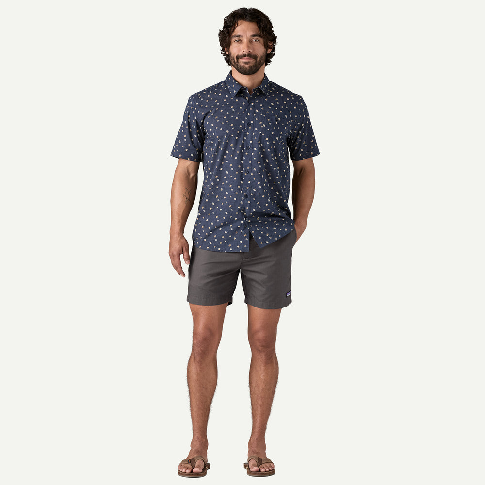 Men's Lightweight All-Wear Hemp Shorts (6") - Forge Grey