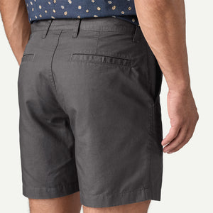 Men's Lightweight All-Wear Hemp Shorts (6") - Forge Grey