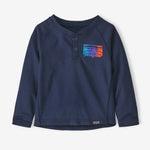 Baby Capilene® Midweight Henley - Fitz Roy Rambler: New Navy