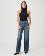 Sasha 32 Inch Wide Leg Jean - LoveJoy Distressed