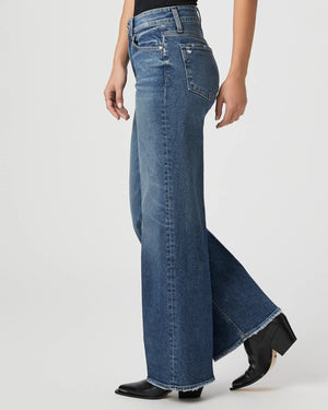 Sasha 32 Inch Wide Leg Jean - LoveJoy Distressed