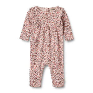 Kira Jumpsuit - Pale Rose Flowers