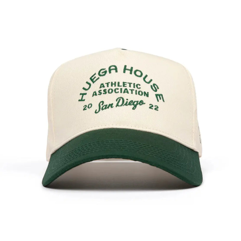 Athletic Association | Green & Natural Hat