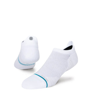 RUN LIGHT TAB SOCKS- White