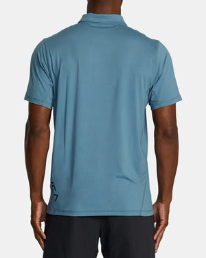 VA Sport Vent Technical Polo Shirt - Glacier VA Sport Vent Technical Polo Shirt - Glacier