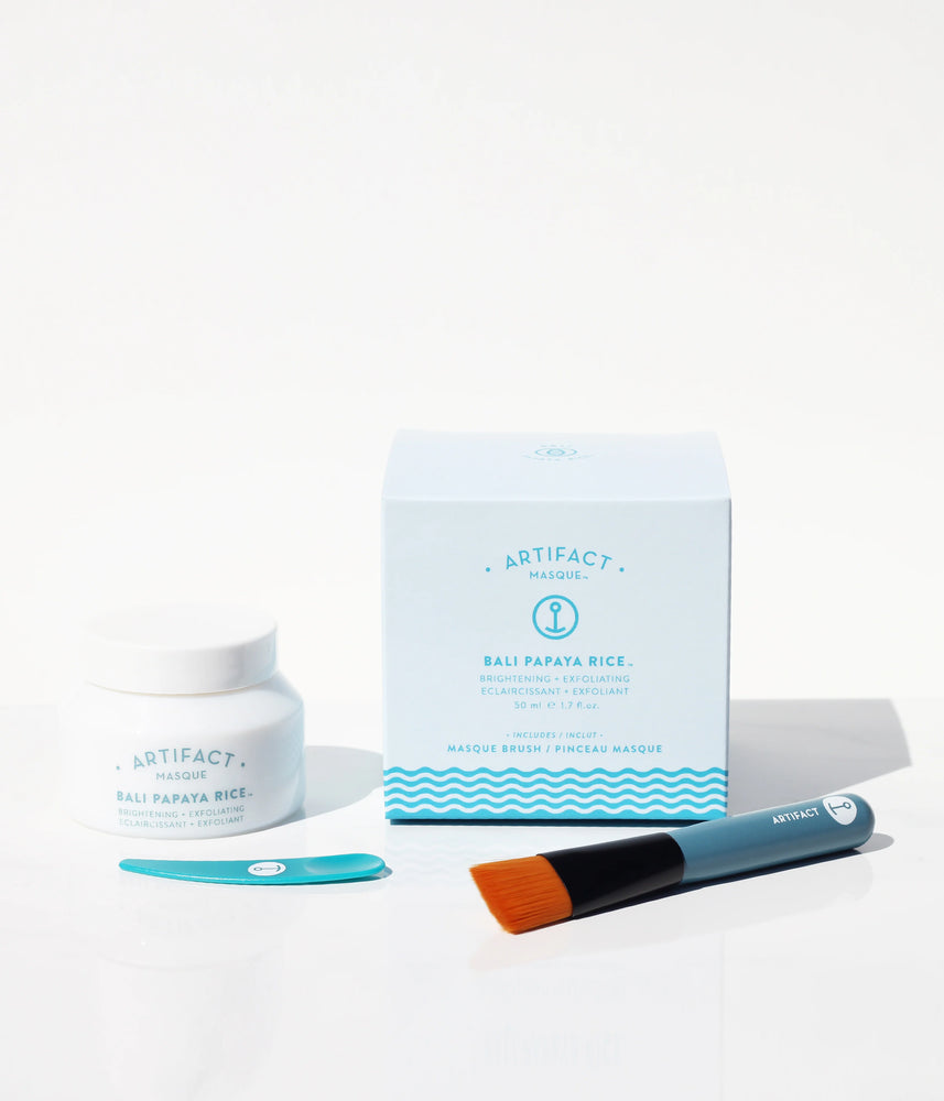 Bali Papaya Rice Masque + Brush Kit