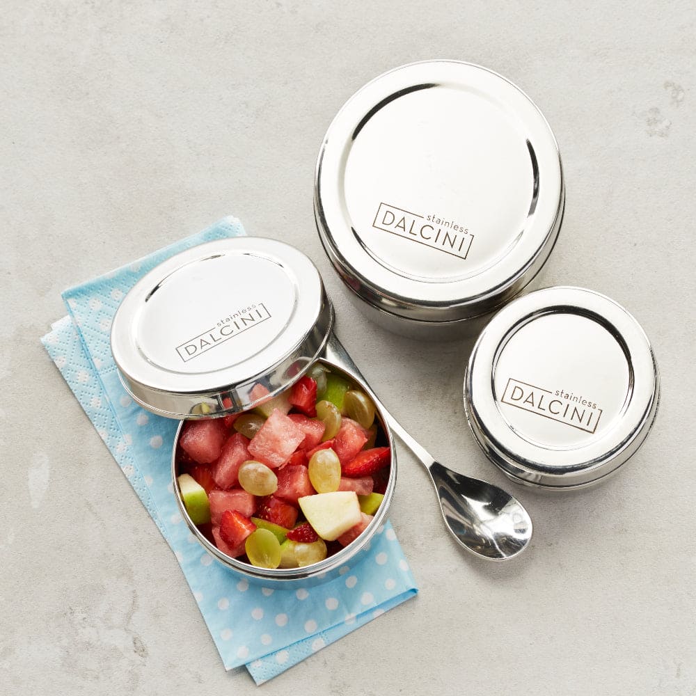 ROUND SNACK TRIO | MIX OF 3 CONTAINER SIZES – Bayside Goods