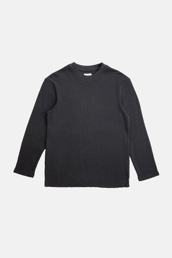Classic Waffle Knit- Vintage Black